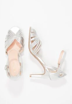 Anna Field High Heeled Sandals - Silver -Best Clothing Store 0047795cbfb541b0aed0bb208815c173