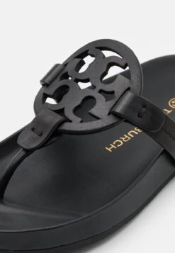 Tory Burch Miller Cloud - T-Bar Sandals - Black -Best Clothing Store 00a6052d7d1c41669a1cd79fffa0bd9e