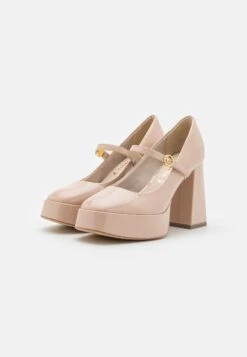 Tamaris Platform Heels - Nude Patent -Best Clothing Store 02b8a82d5e974dc2a93c0629cdcfe915