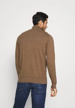 Pier One 2 Pack - Basic Turtleneck - Jumper - Black/Mottled Brown -Best Clothing Store 050f33adde8f498282d2fdd36f4f842c