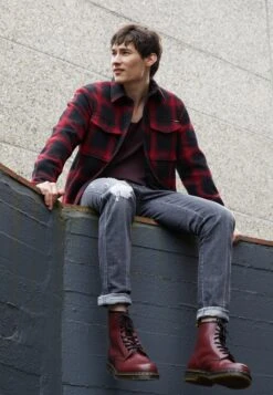 Dr. Martens 1460Boot - Lace-Up Ankle Boots -Best Clothing Store 064cbc683c9945a599d8084d0e326ed1