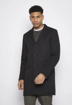 Only & Sons Onsjulian King Coat - Classic Coat - Black -Best Clothing Store 06d7034395f34ce0ac86664f30e4fed6
