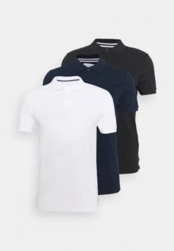 Pier One 3 Pack - Polo Shirt - Black/Dark Blue/White 12 Pier One 3 Pack - Polo Shirt - Black/Dark Blue/White -Best Clothing Store 07cf99c8248048ac91837e46ad87ad09