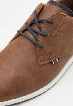 Pier One Casual Lace-Ups - Cognac/White -Best Clothing Store 0c2e6eb37336427d88e64335d52c7be6