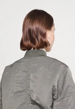 SAMSØE SAMSØE Mae Bomber - Bomber Jacket - Dark Brindle -Best Clothing Store 0f11f648afa44b71b73f60a17cefb11d