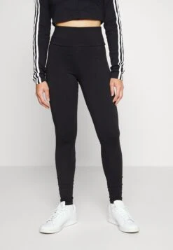 Adidas Originals Essentials- Leggings - Trousers - Black -Best Clothing Store 10081a27b74147e5899097bd7288fd03