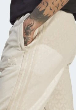 Adidas Originals Graphics Monogram Sst- Tracksuit Bottoms - Beige -Best Clothing Store 108c483e701741f88b718eca6201bb85