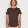 Jack & Jones Jjenoa Ss Crew Neck Noos - Basic T-Shirt - Mulch