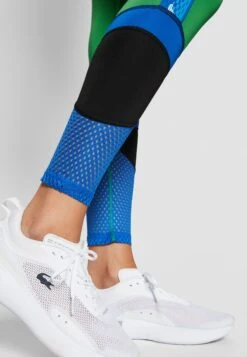 Lacoste Sport High Waist Active - Leggings - Tarragon/Kingdom/Black -Best Clothing Store 17fff902dbc8471093c856fac6d59653