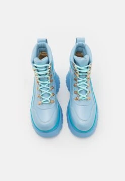 KOI FOOTWEAR Melanie Martinez Crybaby Platform Boots - Platform Ankle Boots - Blue -Best Clothing Store 18957e84e2da48afb09ccb7de98c1684