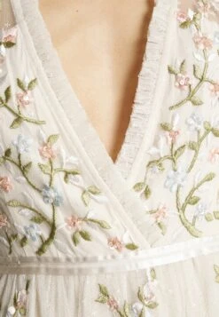 Needle & Thread Exclusive Petunia Cap Sleeve Gown - Occasion Wear - Cream -Best Clothing Store 1a860d4be9f54b78954f71ee0afb6946