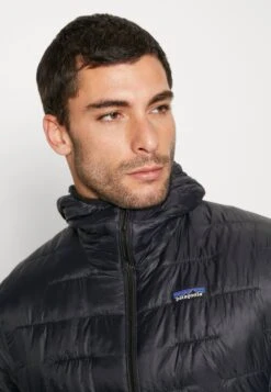 Patagonia Micro Puff Hoody - Winter Jacket - Black -Best Clothing Store 1b9616522f6b433f935f2287e29fd6e2