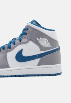 Air Jordan 1 - High-Top Trainers - Cement Grey/White/True Blue -Best Clothing Store 1c9739342d6f403bb7f2a4544545a78e