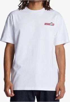 DC SHOES Fixer Upper - Print T-Shirt - White -Best Clothing Store 24bda8b5e5984ba1bde75f26754e4776