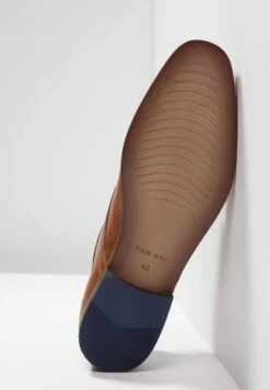 Pier One Leather - Smart Lace-Ups - Cognac -Best Clothing Store 27dac05b0c0047fe85c1200776fe52de