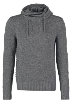 Pier One Hoodie - Dark Grey Melange -Best Clothing Store 2af312661e0e42778e45096e6e3f8763