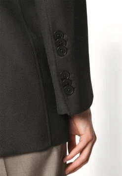 By Malene Birger Essentials Porter - Short Coat - Black -Best Clothing Store 2db4266afcce437797b335a31c59e6e9