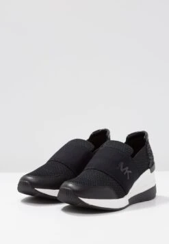 MICHAEL Michael Kors Felix Trainer - Slip-Ons - Black -Best Clothing Store 301053aba0b647318a96c01c67ba1c6f