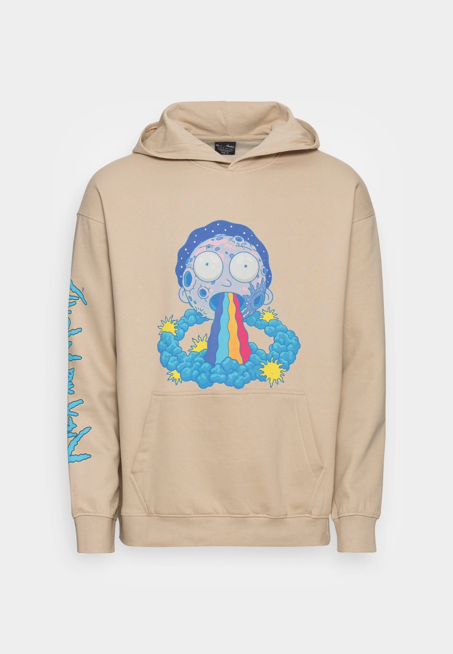YOURTURN Rick And Morty Unisex - Hoodie - Beige 1 YOURTURN Rick And Morty Unisex - Hoodie - Beige