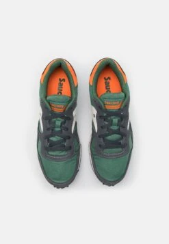 Saucony Dxn Trainer Unisex - Trainers - Green/Orange -Best Clothing Store 34a356c2a4954f70bde267d3a56b4e99
