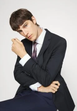 Boss Huge - Suit Jacket - Dark Blue -Best Clothing Store 34beb40c98e7483287a9f75b9f138776