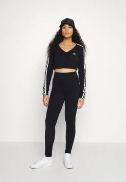 Adidas Originals Essentials- Leggings - Trousers - Black -Best Clothing Store 376346e066094c1eb7bc455f07a116d9