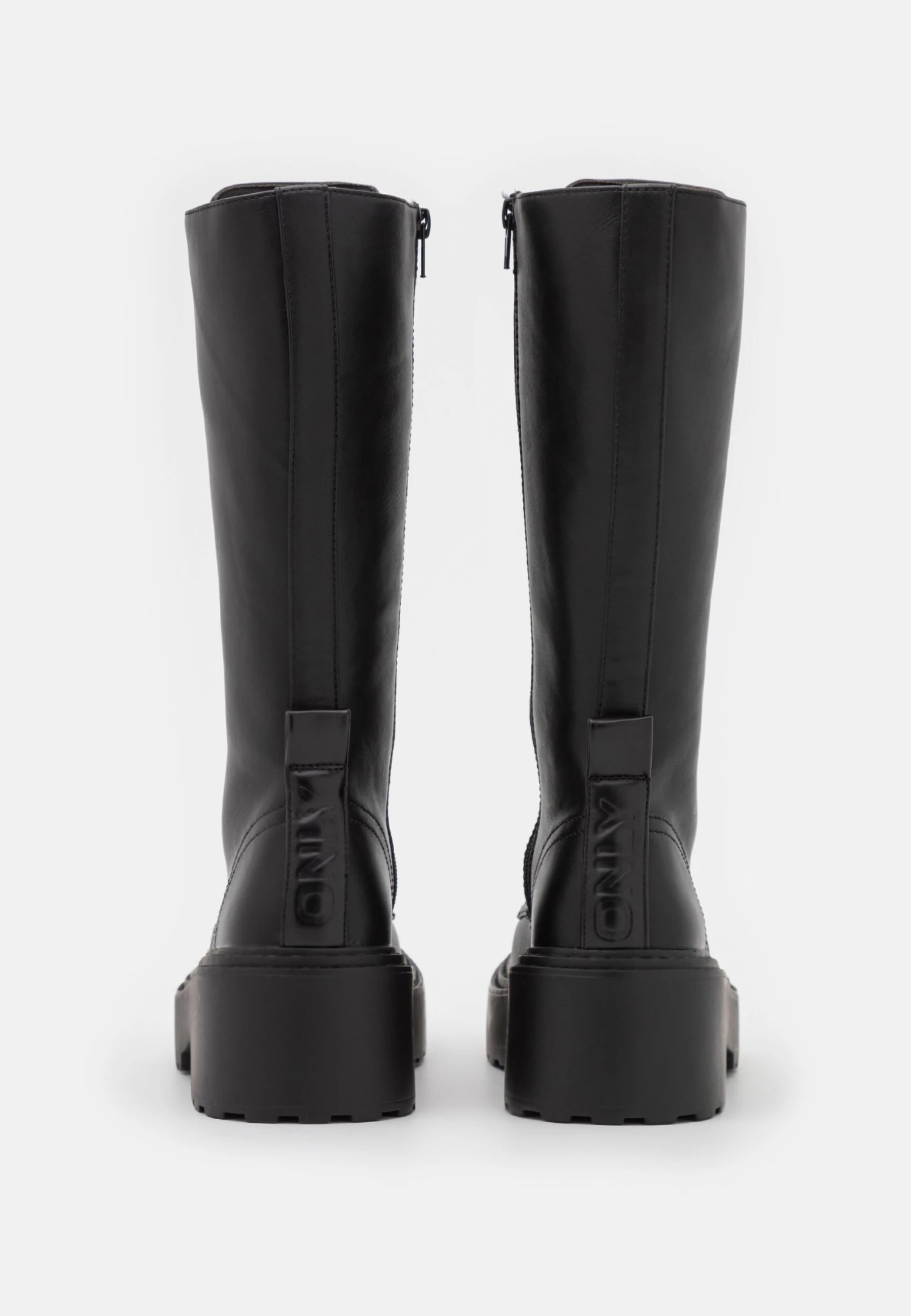 ONLY Shoes Onlbossi High Shaft Lace Up Boot - Lace-Up Boots - Black 4 ONLY Shoes Onlbossi High Shaft Lace Up Boot - Lace-Up Boots - Black - Image 4