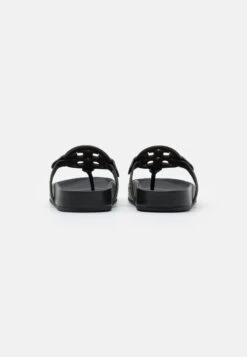 Tory Burch Miller Cloud - T-Bar Sandals - Black -Best Clothing Store 3d12009b55594f1aad65475b00a0ccca