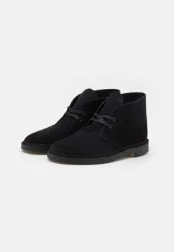 Clarks Originals Desert Boot - Casual Lace-Ups - Black -Best Clothing Store 3d487581a4df4cec9b9032ef25fa1b13