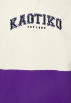Kaotiko Crew Kasey - Sweatshirt - Ivory/Purple/Jade -Best Clothing Store 402b2b4d01d84e2cb3d7d902804f2049