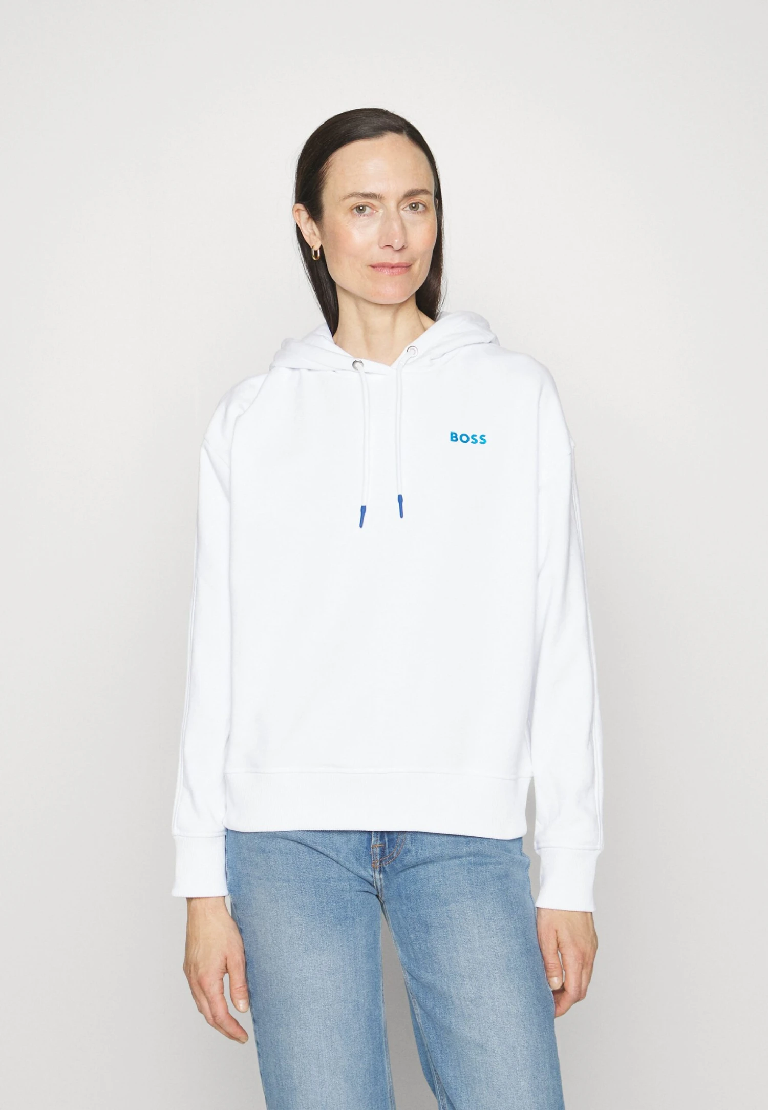 Boss Ecaisy- Sweatshirt - White 1 Boss Ecaisy- Sweatshirt - White