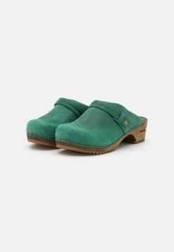 Sanita Ursana Open - Clogs - Dark Green -Best Clothing Store 4a71c5517a8a41ea830dc12b96ef542e