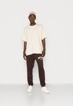 YOURTURN Unisex - Tracksuit Bottoms - Dark Brown -Best Clothing Store 4ae72b24358448a98df03b92c83e266a