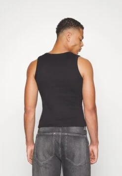 Jaded London Crush Rhinestone Vest Unisex - Top - Black -Best Clothing Store 4c1270c447214edfbbbc9559eb880126