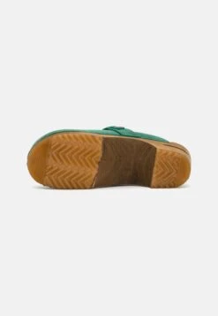 Sanita Ursana Open - Clogs - Dark Green -Best Clothing Store 4fd7005a24d046cda7bb89a881206b02
