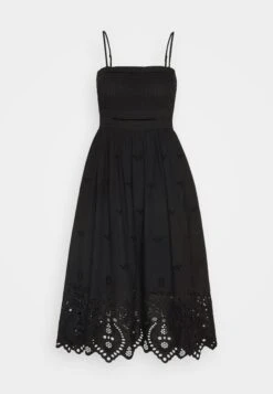 AllSaints Whitley Broderie Dress - Day Dress - Black -Best Clothing Store 53f9a48d12ad4ac3a36b8a79c3220e82