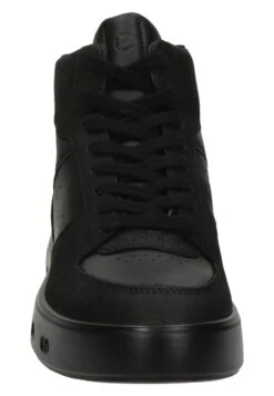 ECCO Dames Hoge - High-Top Trainers - Zwart -Best Clothing Store 54fb0c4fb2c84f458c377d8114630f61