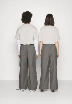 YOURTURN Unisex - Trousers - Dark Grey -Best Clothing Store 58eda4acd1d1457f86967830879392f8