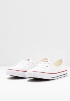 Converse Chuck Taylor All Star Ballet Lace - Trainers - White/Garnet/Navy -Best Clothing Store 5a8211112e454f98a5d0c6e847ba4487