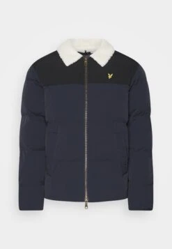 Best Clothing Store 21 Lyle & Scott Borg Collar Puffer - Winter Jacket - Dark Navy