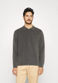 Indicode Jeans Inmuhlan - Cardigan - Light Grey Mix