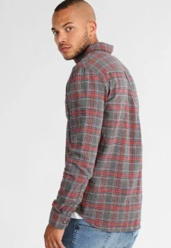 Pier One Shirt - Grey/Coral -Best Clothing Store 62192d2e542d4a69a08273483006118b