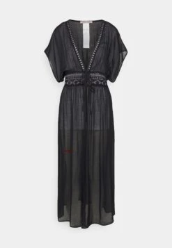 Anna Field Embroidered Cover Up/ 802 - Black - Beach Accessory - 802 - Black -Best Clothing Store 6694f7375de64124a718edc2eb3d5ada