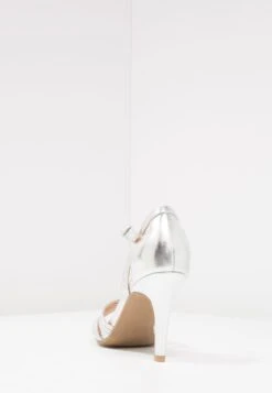 Anna Field High Heeled Sandals - Silver -Best Clothing Store 6802d97f2dbb44ff9da1a34b048b8e12