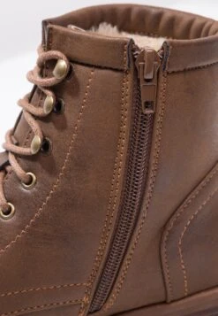 Anna Field Winter Boot - Lace-Up Ankle Boots - Coffee -Best Clothing Store 6999c66285cf426f9d4129e2fda5154e