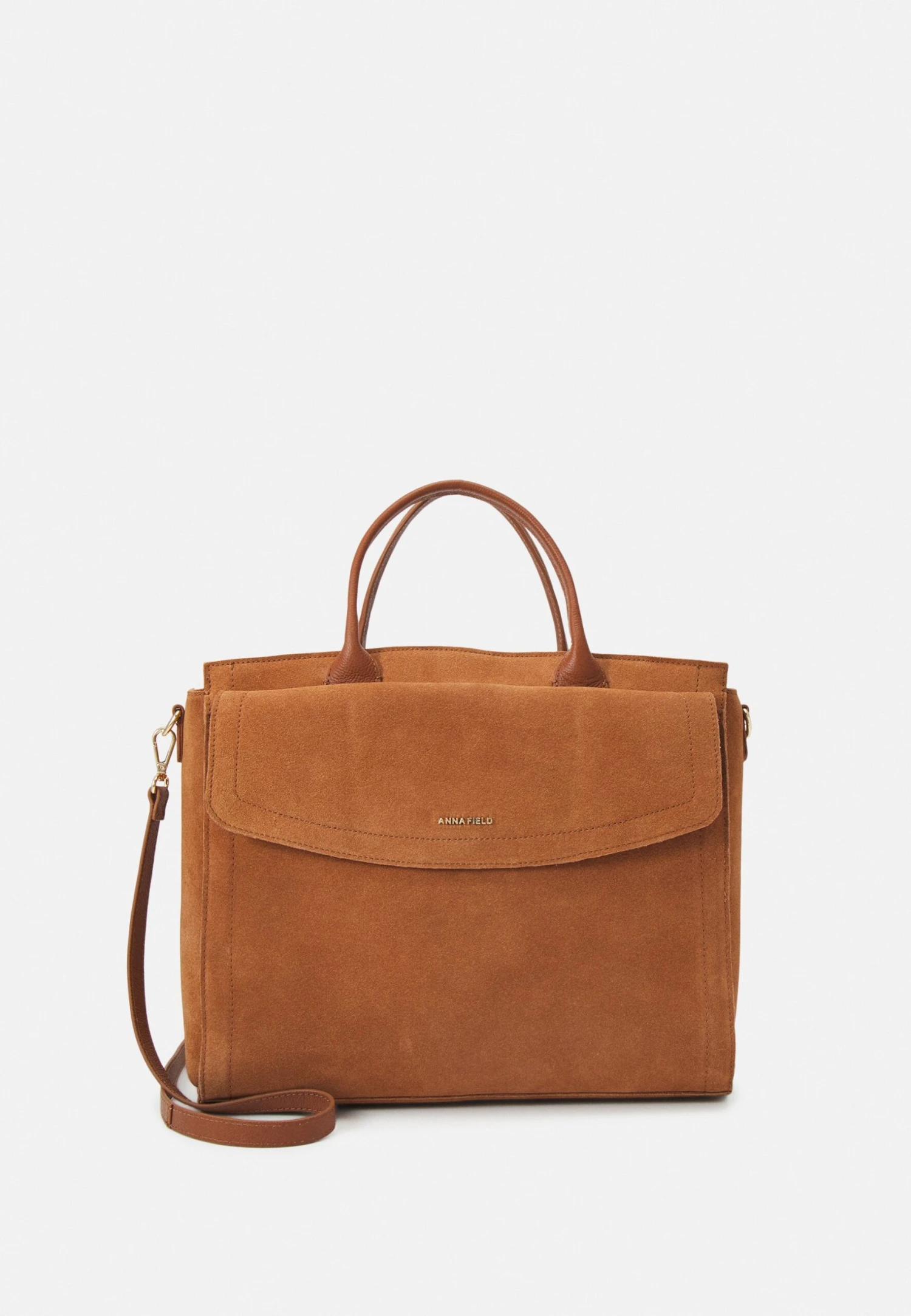 Anna Field Leather - Laptop Bag - Cognac 1 Anna Field Leather - Laptop Bag - Cognac