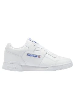 Reebok Classic Workout Plus - Trainers - Ftwr White/Ftwr White/Classic Cobalt -Best Clothing Store 6c75c0ed13c542c3ad980c35a433f31d