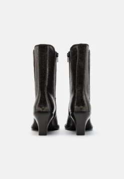 Bronx Next Low Kole - Cowboy/Biker Ankle Boot - Gunmetal -Best Clothing Store 6e7106d57b35497682f12ad7394a4ac2