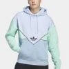 Adidas Originals Hoodie - Blue Dawn Ambient SkyEasy Green