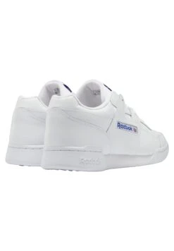 Reebok Classic Workout Plus - Trainers - Ftwr White/Ftwr White/Classic Cobalt -Best Clothing Store 7a8a3be1d13243aabdca0d153bbd7ec2